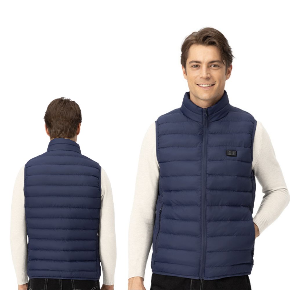 Doudoune sans manche chauffante Unisexe - Gilet Chauffant Electrique