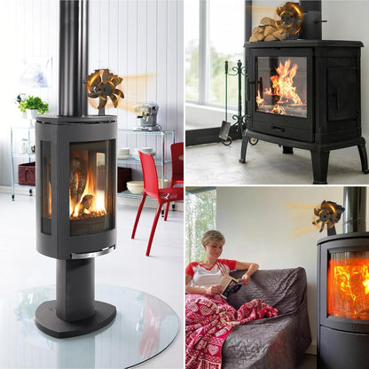 Ventilateur Poêle à Bois 7 Pales